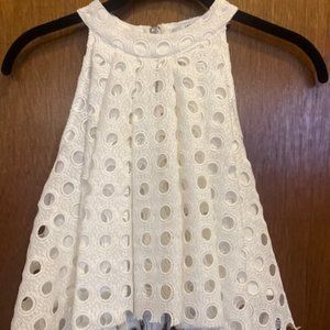 Sleeveless Cropped Top